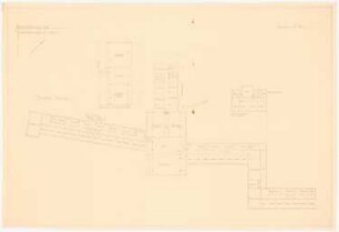 Jugenderholungsheim für Schlesien Schinkelwettbewerb 1943: Grundriss Obergeschoss 1:200