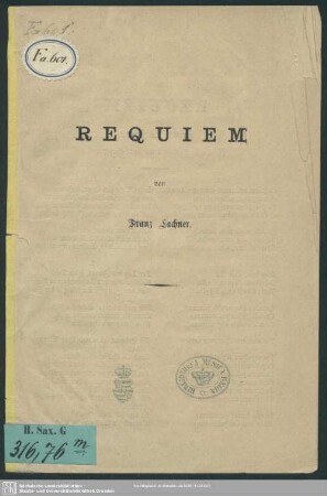 Requiem : [Text]