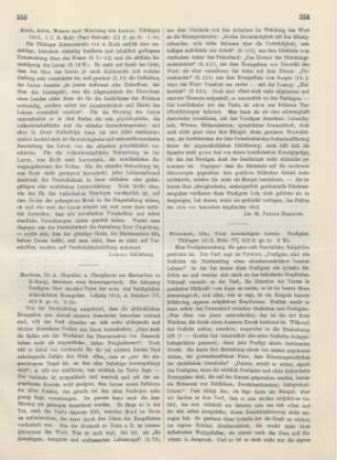 353-354 [Rezension] Matthes, A., Brocken vom Sonntagstisch
