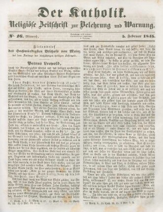 69-71 Hirtenbrief des Hochwürdigsten Bischofs von Mainz
