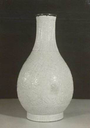 Flaschenförmige Vase, China, 17. Jahrhundert