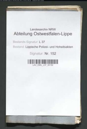Quacksalbereien des Schutzjuden Abt Herz zu Schwalenberg