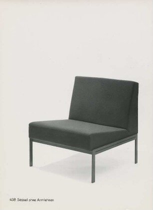 Walter Knoll Sessel "438" von Rolf Grunow
