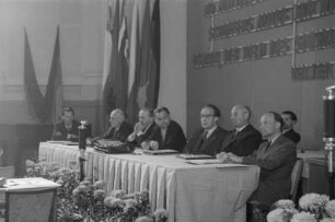1. Jahreskongress des Verbandes der Komponisten und Musikwissenschaftler der DDR in Berlin