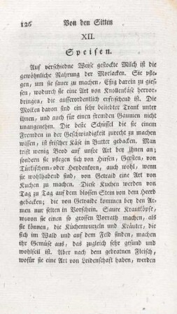 XII. Speisen.