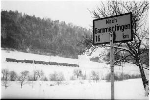 Lok 12 in der Steilstrecke Hausen im Killertal - Burladingen