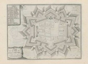 Plan de la Ville de Phaltsbourg [= Pfalzburg]