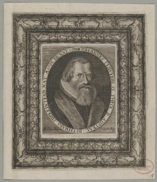 Bildnis des Iohannes Cluverus