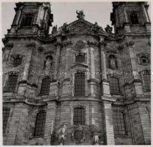 Bad Staffelstein, Basilika Vierzehnheiligen (Wallfahrtskirche), Fassade