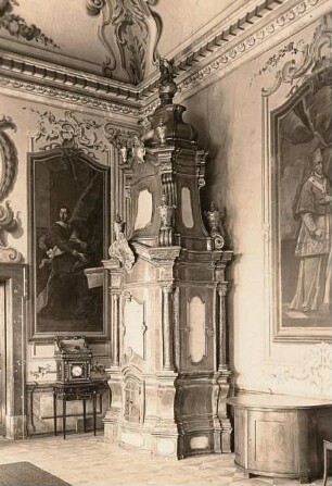Ossegg (Osek). Zisterzienserstift. Abtei. Festsaal