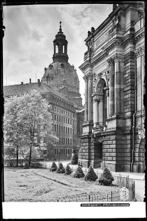 Dresden, Frauenkirche und Albertinum