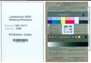 Entnazifizierung Gustav Brocksieper , geb. 05.09.1899 (Verkaeufer)