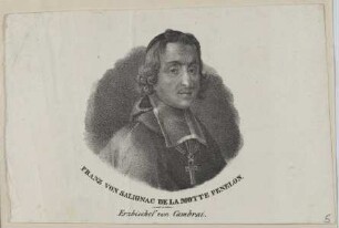 Bildnis des Franz von Salignac de La Mothe Fenelon