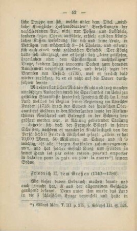 Friedrich II. dem Großen (1740-1786)