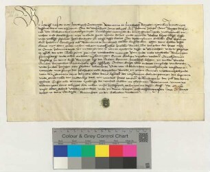 Die Ratsmannen Ludeleff Tzerstede und Hartwygh Stoterogge bezeugen den Verkauf von Sülzrente aus dem Hause Bennynge.