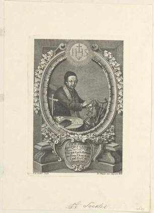 Bildnis des Ioan. Iosephus Gassner