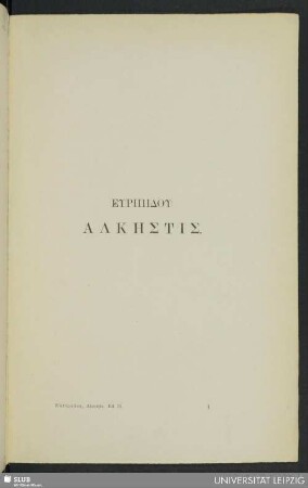 Euripidu Alkestis