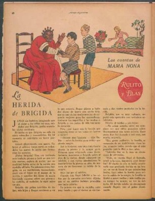La herida de Brígida : Los cuentos de Mama Nona