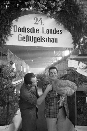 24. Landesgeflügelausstellung des Landesverbands Badischer Rassegeflügelzüchter in der Karlsruher Oststadthalle