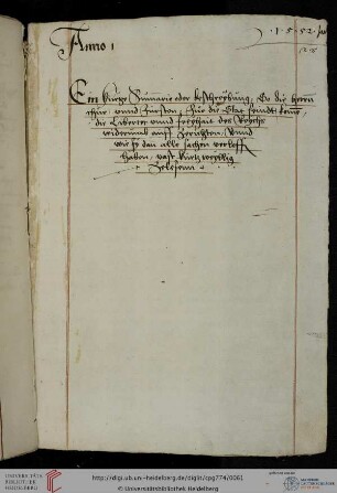 Beschreibung der Ereignisse in Worms 1552