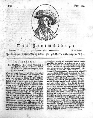 Nro. 124, Dienstag, den 21. Junius 1808