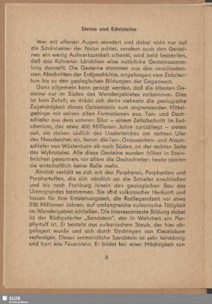 Steine und Edelsteine