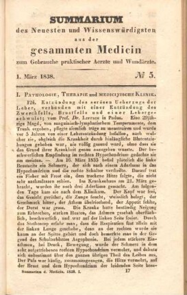 1. März 1838. No 5.