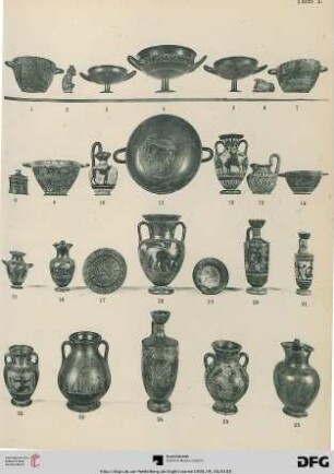 Tafel I-XIV