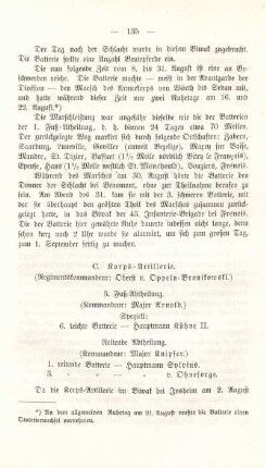 C. Korps-Artillerie.