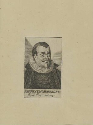 Bildnis des Iohannes Iacobus Reihing