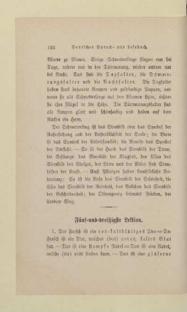 Fünf-und-dreißigste Lektion
