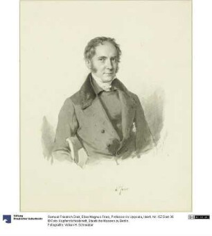 Elias Magnus Fries, Professor in Uppsala