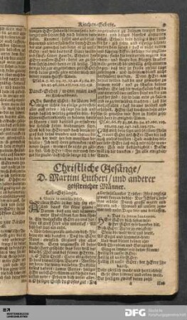 Christliche Gesänge