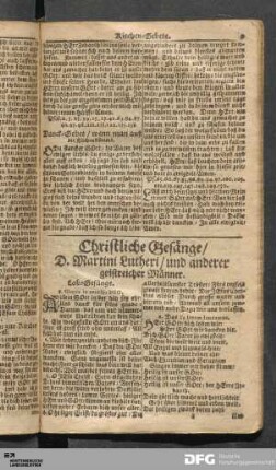 Christliche Gesänge