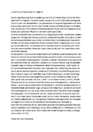 Leubetha und Rebersreuth bei Adorf im Vogtland