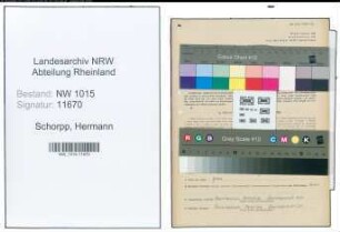 Entnazifizierung Hermann Schorpp , geb. 01.04.1902 (Arbeiter)