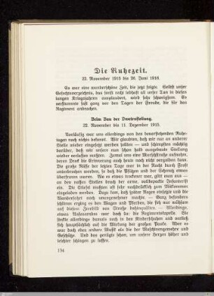 Die Ruhezeit