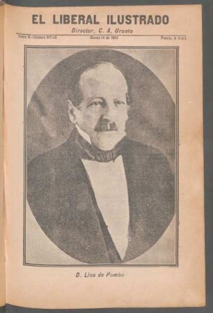 [Fotografía de] D. Lino de Pombo