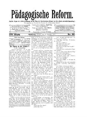 Die Poesie in der Schule : (Schluß folgt)