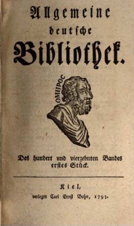 Allgemeine deutsche Bibliothek. 114. 1793