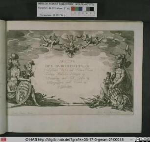 Aufzug des durchleuchtigen hochgeborenen Fürsten und Herren , Herren Ludwig Friderichen.