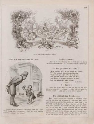 "Das Hauptvergnügen" "Ein höflicher Schüler"