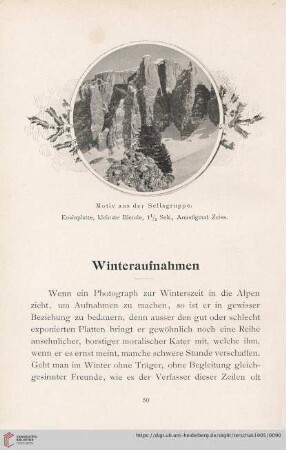 Winteraufnahmen