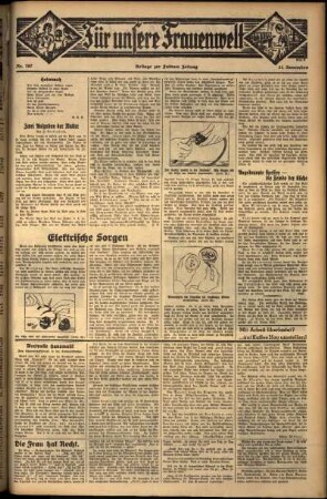 Dritte Ausgabe vom Donnerstag, den 21. November 1935.