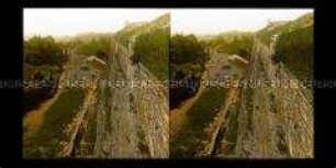 Mauer und Graben der Festung Montmedy