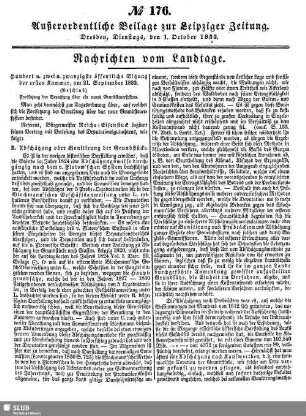 1. Kammer: 122. Sitzung