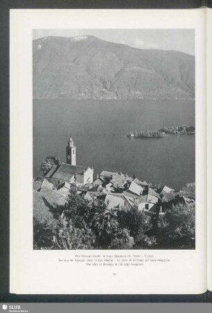 Die Brissago-Inseln im Lago Maggiore (Kt. Tessin)
