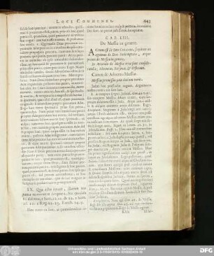 Cap. LIII. De Messia in genere.
