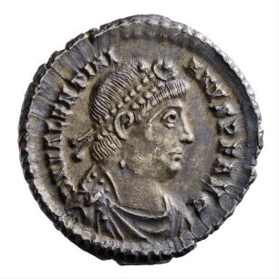 Münze, Siliqua, 24. August 367 - 17. November 375 n. Chr.