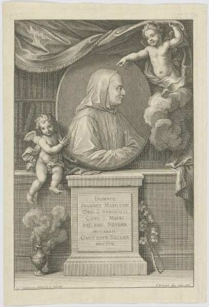 Bildnis des Joannes Mabillon
